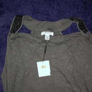 NWT BLUE Cinched Tank